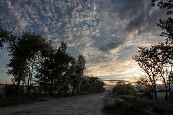 Der Weg in den Sonnenuntergang / ***