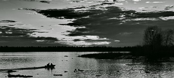 Frühlingsabend. / ***