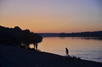 Abend Strand / ***