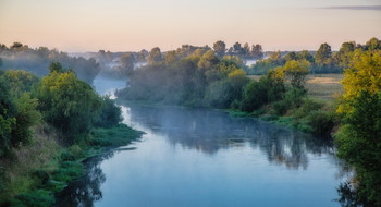 Morgennebel. / ***