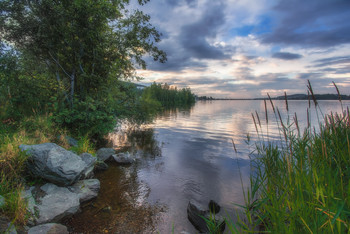 Abend auf dem See / ***