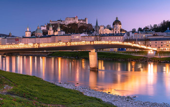 Salzburg bei Nacht / Salzburg bei Nacht