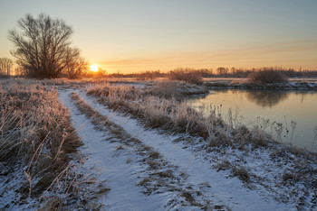 Frostigen Morgen. / ***