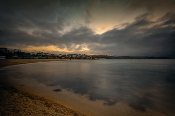 Abendstimmung am Meer / ***