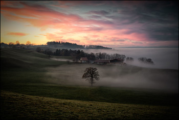 Abendglühen / November