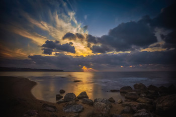 Abendstimmung am Meer / ***