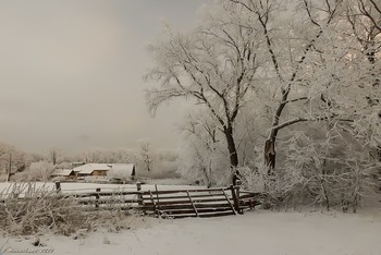 ausserhalb des Dorfes / ...