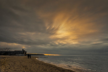 Abendstimmung am Meer / ***