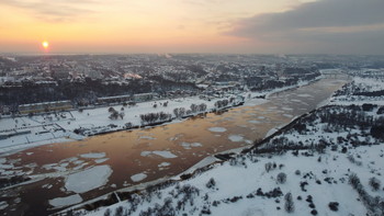 Sonnenuntergang im Winter / ***