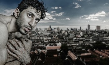 Allein in der Stadt / Modell: Assad Stadt: Bangkok