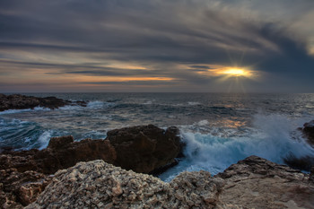 Abendstimmung am Meer / ***