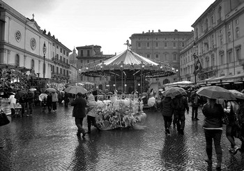 In der Stadt regen / ***