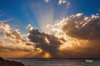 Sonnenuntergang auf dem Mittelmeer / ***