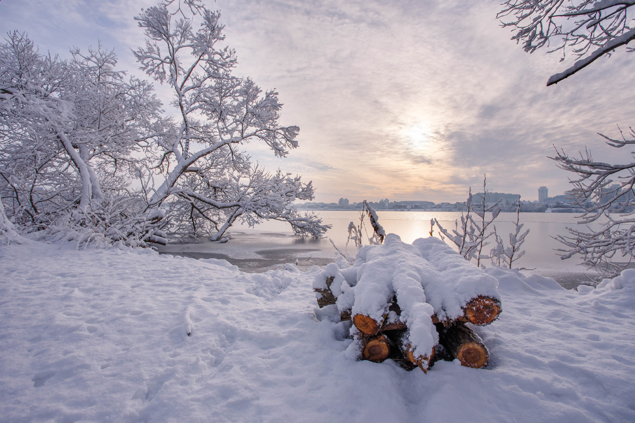 минское море зимой