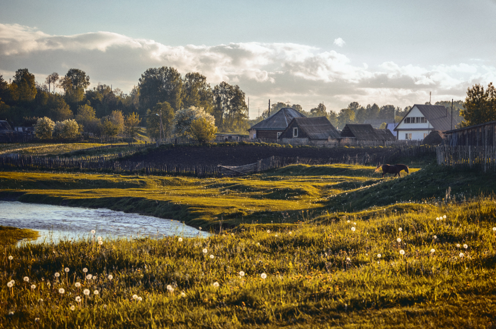 Красивое село фото