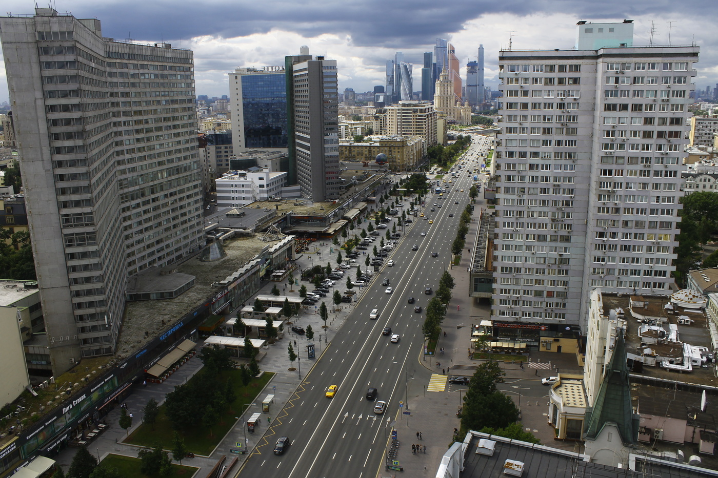 Улица новый арбат москва